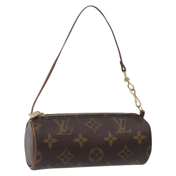 LOUIS VUITTON Monogram Papillon Pouch LV Auth - Picture 1 of 16